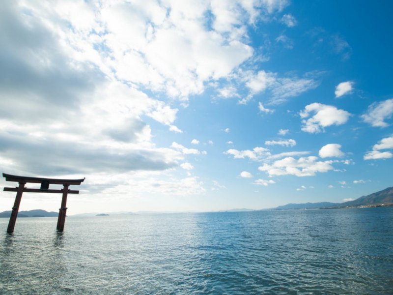 リゾートバイト 滋賀県 琵琶湖 売店 日本一大きい湖がある 琵琶湖